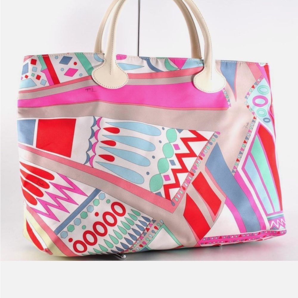 Vintage Pucci Nylon Beach Tote